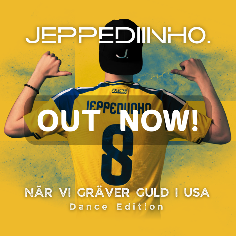 Jeppediinho Singel - När vi gräver guld i USA Jeppediinho Single "När vi gräver guld i USA". Released in June 2026.