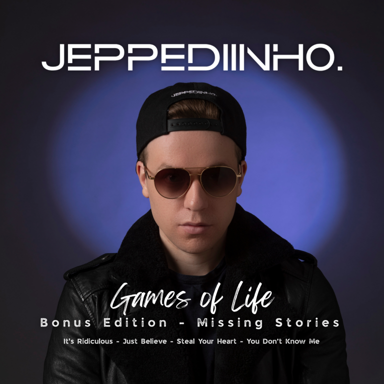 Jeppediinho EP – Missing Stories (Front Cover) Jeppediinho EP "Missing Stories". Released in September 2026.